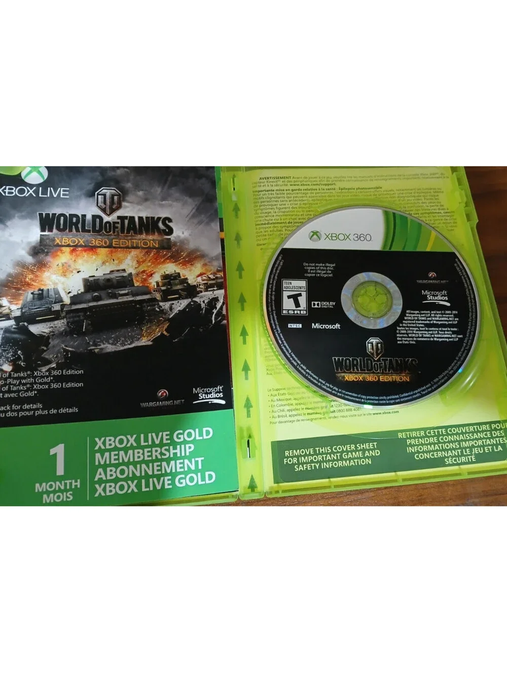 World of Tanks (Microsoft Xbox 360, 2014)